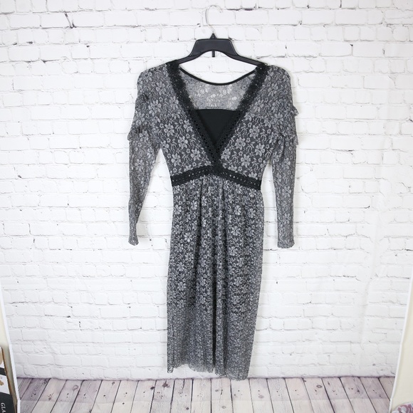 Topshop Lace Midi Dress - Picture 4 of 9